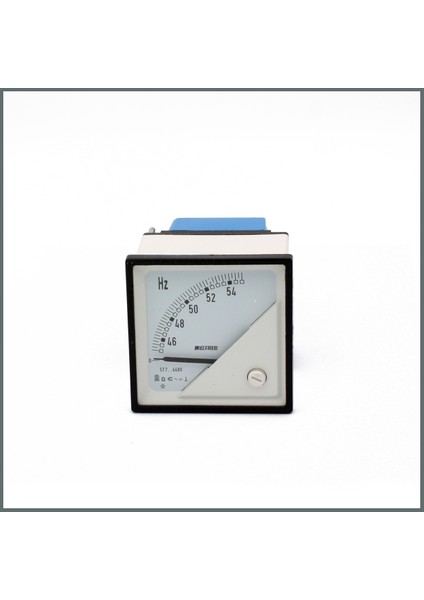 Analog Frekansmetre (45-55 Hz) 72X72 Mm. (90°)