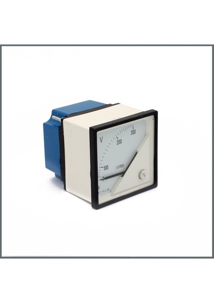 Analog Voltmetre (0-300V) 72X72 Mm. (90°)