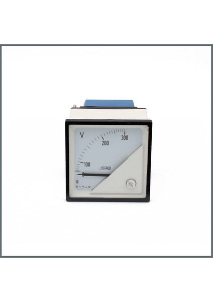 Analog Voltmetre (0-300V) 72X72 Mm. (90°)