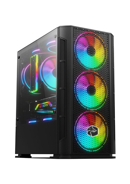 Icaris X27 Ryzen 5 3600 32GB 1tb Nvme M.2 SSD RTX3060 12GB 23.8" 165Hz Oyuncu Masaüstü Bilgisayar