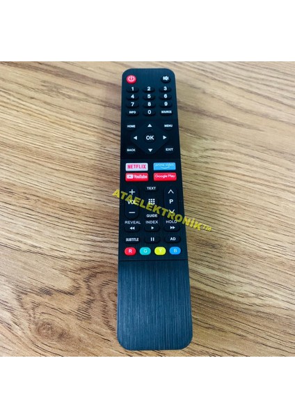 Arçelik A32B685A A32B685A A40 B 685 A A32 B 685/32 A32B685A Beko B40 B 685 A Uyumlu Android LCD Kumanda Youtube Netflix Google Play Yeni - Ses Komut Yoktur