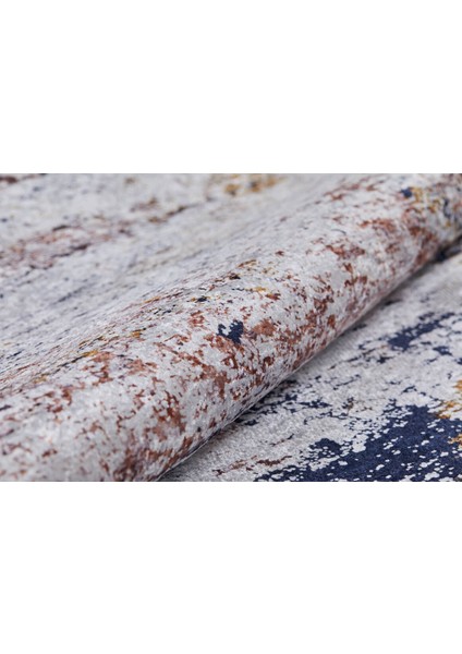 Modern Gri Dijital Baskı Yıkanabilir Hipoalerjenik Kaymaz Taban Halı Yolluk modelleri