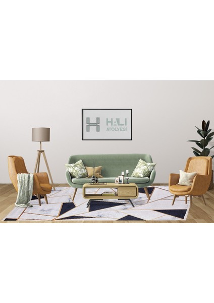 Iskandinav Gri Dijital Baskı Yıkanabilir Hipoalerjenik Kaymaz Taban Halı Yolluk indirimleri