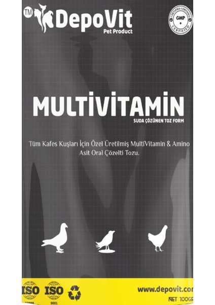 Multivitamin Amino Asit Toz 2*100 gr Ikili Paket