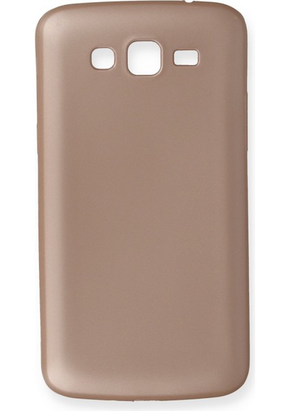 Samsung Galaxy Grand 2 Kılıf Premium Rubber Silikon - Rose Gold 323106