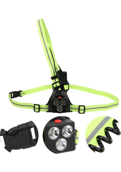 Gece Çalışan Işık USB Şarj Edilebilir Uyarı Lambası LED Koşu Güvenliği Abs (Yurt Dışından) fiyatları