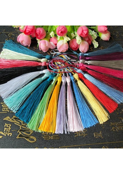 Imi Halat Püskül Kulak El-Düğüm Püskül Kulak Kolye Püskül Kolye Diy Fan Kolye Malzeme Aksesuarları Asılı Kulak (Yurt Dışından)