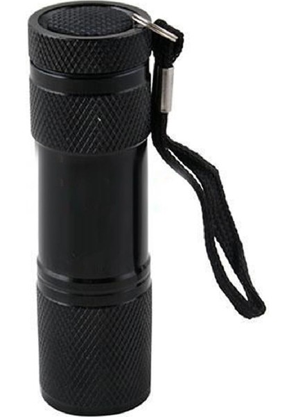 Blacklight Algılama 9 LED Uv Ultra Violet Mini El Feneri Torch Işık Lambası (Yurt Dışından)