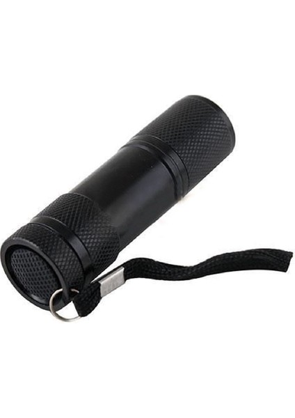 Blacklight Algılama 9 LED Uv Ultra Violet Mini El Feneri Torch Işık Lambası (Yurt Dışından)