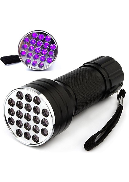 El Tipi Ultraviyole 21 LED El Feneri - Halı, Kilim ve Çarşaflardaki Evcil Hayvan Lekelerini/kokularını Bulun, Uv El Feneri, Siyah Işık El Feneri, Siyah Işık El Fenerleri (Yurt Dışından)