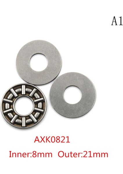 AXK0821 - AXK2542 Iki Pul Karşılaşmasıyla Eksenel Iğneli Rulman (Yurt Dışından)