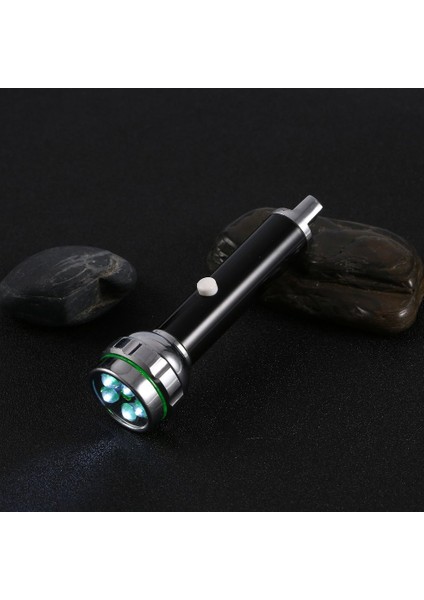 Mini Lazer El Feneri LED El Feneri Kamp Için Parlak LED Işık (Yurt Dışından)