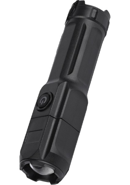 Dış Mekan Güçlü Işık Çift Işık Kaynaklı El Feneri Güçlü Işık El Feneri USB Doğrudan Şarj (Yurt Dışından)