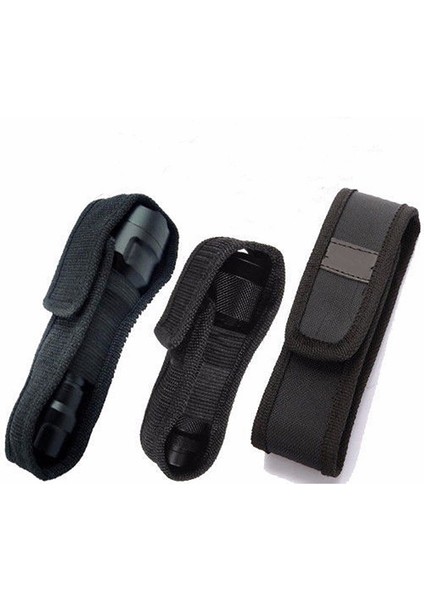 LED El Feneri Torch Lambası Işık Kılıfı Tutucu Taşıma Çantası Kemer Kılıfı Naylon Dere (Yurt Dışından)