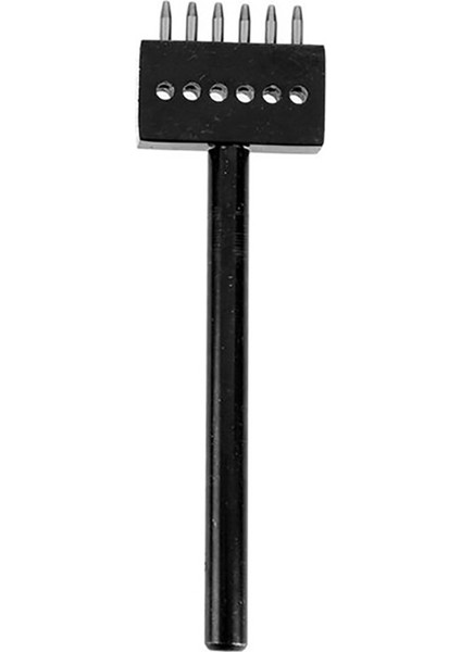 5mm Pitch 2 4 6 Prong Dıy Yuvarlak Delme Deliği Deri El Sanatları Dikiş Delme Aracı (Yurt Dışından) fiyatları