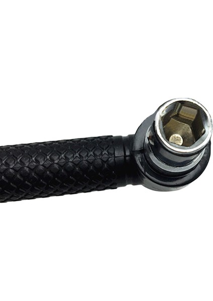 Siyah Mini 1/4 Cırcır Anahtarı Tornavida Soket Anahtarı Çubuklar El Aleti Bit ile (Yurt Dışından)