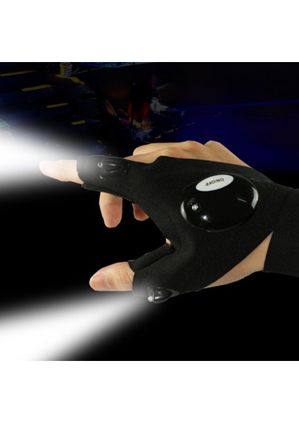 Parmağı Gösteren Çok Fonksiyonlu LED El Feneri Eldiveni Pamuk Yüksek Parlaklıkta Aydınlatma Açık Hava Spor Aydınlatma Eldivenleri (Yurt Dışından) fırsatları