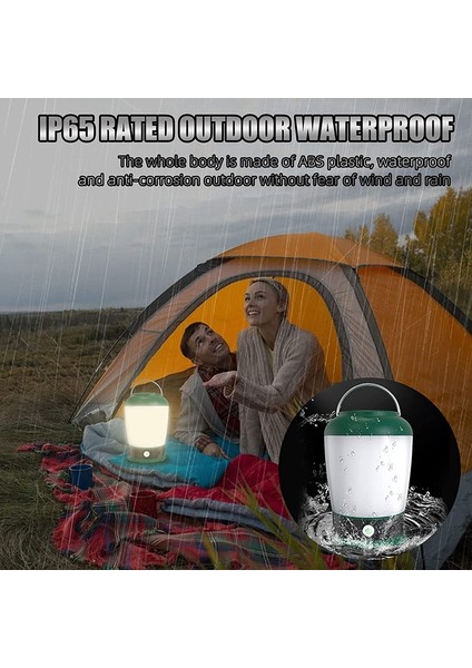 Şarj Edilebilir Kamp Feneri, 3 Işık Modu, IP65 Su Geçirmez Çadır Işığı, Kamp, Yürüyüş, Kesintiler Için Mükemmel Fener (Yurt Dışından) modelleri