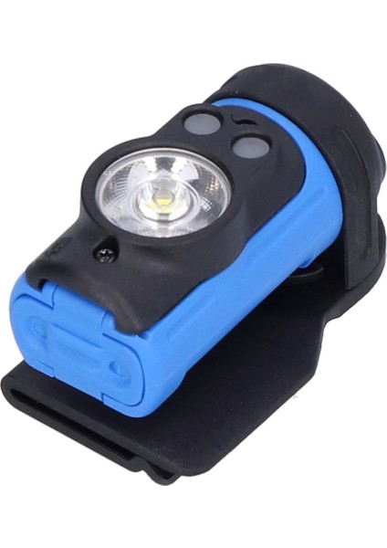 H3 Far El Feneri LED USB Su Geçirmez Ayarlanabilir Yürüyüş Bisikleti Klipsli (Yurt Dışından)