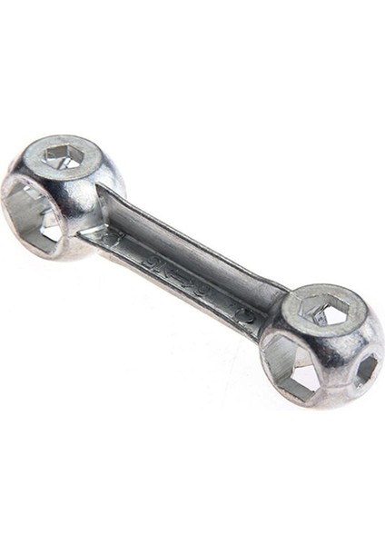 Helloworld 6mm Ila 15MM Taşınabilir Kullanışlı Altıgen Anahtar Bisiklet Tamir Aracı Kemik Anahtarı (Yurt Dışından)
