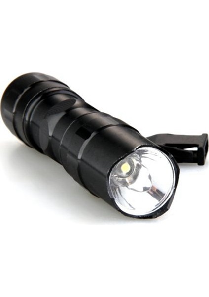 2x Su Geçirmez 3 W LED 200LM Süper Parlak Mini El Feneri Lamba Torch Kamp Balıkçılık (Yurt Dışından)