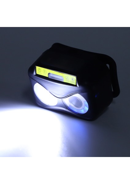 Xpg+Cob Sarı Işık Güçlü Parlaklık USB Şarjlı Indüksiyonlu Far Dayanıklı (Yurt Dışından) modelleri