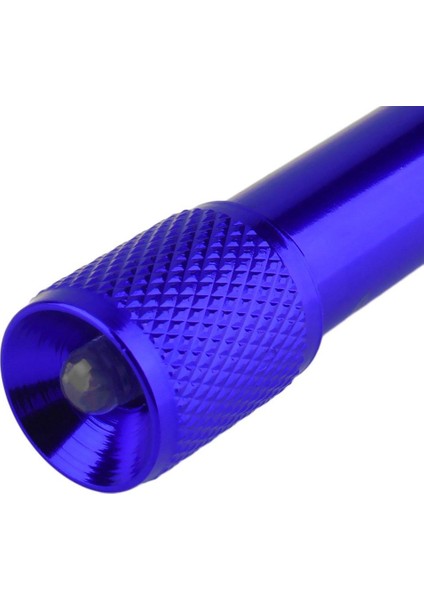 Mini Cep Taşınabilir Anahtarlık Anahtarlık LED Kamp El Feneri Torch Lambası Açık Mavi (Yurt Dışından)