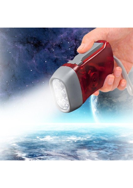 3 LED Dinamo Kurmalı El Feneri Torch Işığı El Basın Krank Nr Kamp (Yurt Dışından) modelleri