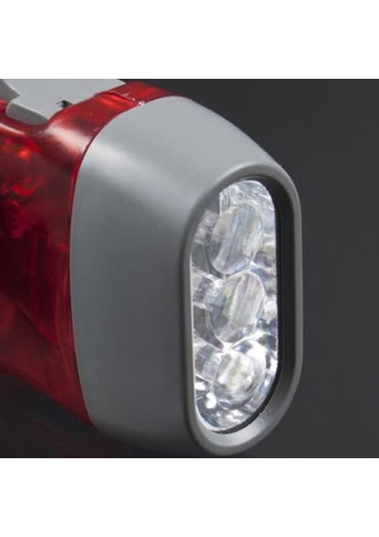 3 LED Dinamo Kurmalı El Feneri Torch Işığı El Basın Krank Nr Kamp (Yurt Dışından) indirimleri