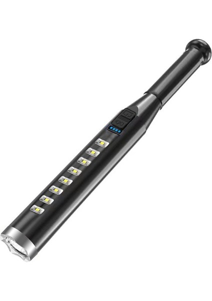 Uzun El Feneri Cob Çalışma Işığı Parlak El Feneri USB Şarj Edilebilir Güçlü Işık Kamp Yürüyüş Dış Mekan Için (Yurt Dışından) fiyatları