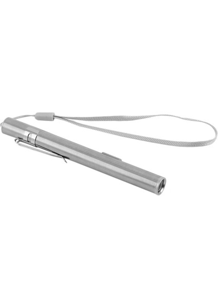 USB Şarj Edilebilir LED El Feneri Güçlü Mini LED Torch Su Geçirmez Tasarım Gümüş (Yurt Dışından) indirimleri