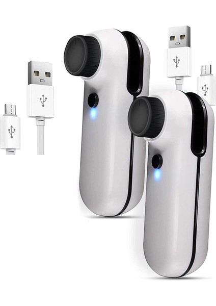 Paket Mini Çanta Kapatıcı Çanta Kapatıcı Isı Yalıtım El Kapama Makinesi 2-In-1 USB Şarj Edilebilir Isı Yalıtıcı ve Kesici, El Çanta Kapatıcı ile (Yurt Dışından)