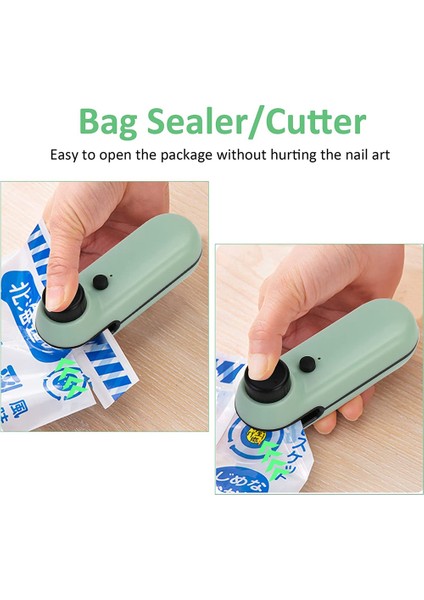 Kesicili Isı Yalıtıcı Talaş Torbası Kapatıcı Abs Çok Fonksiyonlu, Yumuşak Manyetik El Çanta Kapatma Makinesi (Yurt Dışından) fırsatları