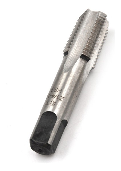 Npt1/4-18 Yüksek Hızlı Çelik Konik Boru Musluk Dişi 1/4'' Metal Işleme Aleti Sevıch (Yurt Dışından)