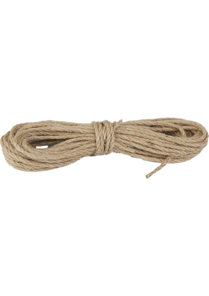 10M Doğal Mp Kablosu Jüt Kordon Sisal Halat 3mm Kordon Çuvalı (Yurt Dışından)