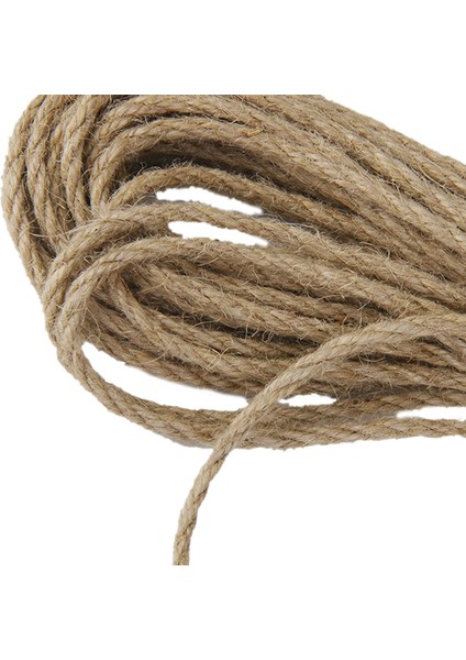 10M Doğal Mp Kablosu Jüt Kordon Sisal Halat 3mm Kordon Çuvalı (Yurt Dışından)