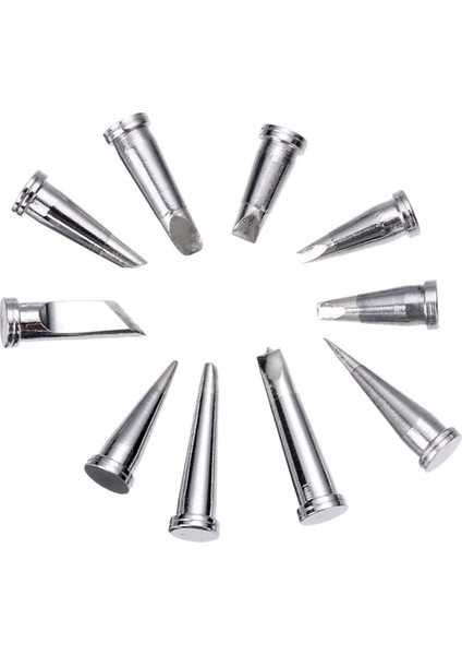 Weller WSD81 WD1000 WSP80 WP80 Lt Lehimleme Istasyonu Için 10 Adet Dayanıklı Lehimleme Ucu Seti (Yurt Dışından)