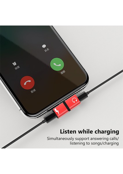 Aydınlatma Aux 3.5mm Adaptör Kulaklık Jakı USB C Aydınlatma Adaptörü Aydınlatma Çift Aydınlatma IPhone x Xs 7 8 11 Artı (Yurt Dışından) modelleri