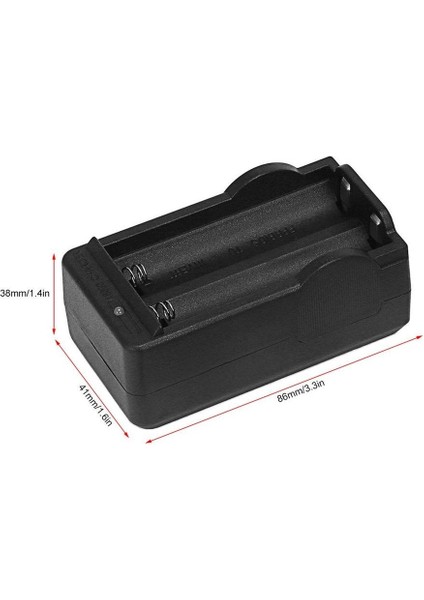 Lala Us Plug 18650 Li-Ion Pil Şarj Cihazı Seyahat Duvarı Ev 110-240V (Yurt Dışından) fırsatları