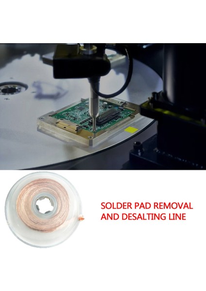 Kalay Temizleme Tel Pedi Kalay Temizleme Kalay Emme Örgü Tel Lehim Fitil Sökücü (Yurt Dışından) indirimleri