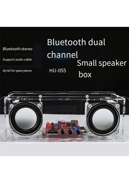 Dıy Bluetooth Hoparlör Kiti Elektronik Dıy Lehimleme Proje Uygulaması Lehim Montajı Dıy Elektronik Kit Bileşeni Dayanıklı Kullanımı Kolay (Yurt Dışından)