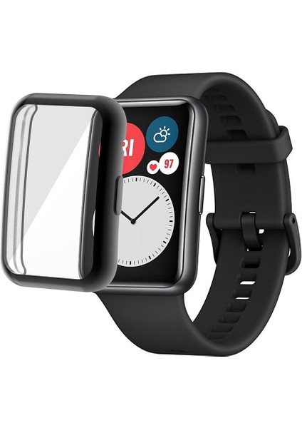 Tam Kapsama Koruma Kılıfı Için Huawei Izle Fit Ekran Koruyucu Kılıf Yüksek Kaliteli Tpu Yumuşak Tampon Kapak Huaweı Izle Fıt (Yurt Dışından) fırsatları