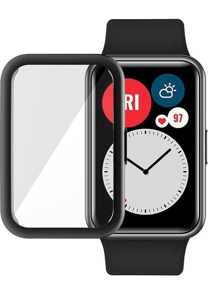 Tam Kapsama Koruma Kılıfı Için Huawei Izle Fit Ekran Koruyucu Kılıf Yüksek Kaliteli Tpu Yumuşak Tampon Kapak Huaweı Izle Fıt (Yurt Dışından) indirimleri