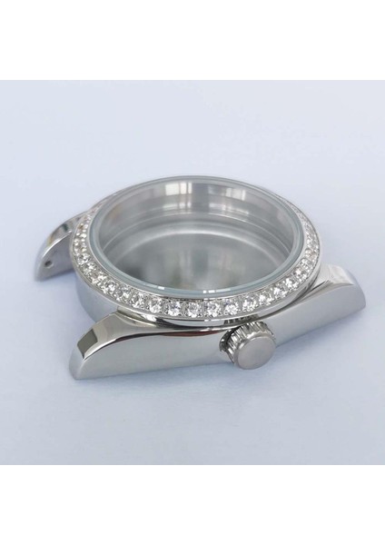 Geervo 36MM NH35 Kasa Oyster Perpetual Safir Cam 316L Paslanmaz Çelik NH36 Hareketli Saat Düzeneği Için Uygun (Yurt Dışından)