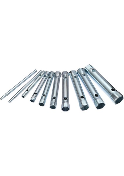 10PC Boru 10PC Boru Kutu Anahtarı Arka Somun Musluk Anahtarı Seti Monoblok 6-22MM Tork Barlı (Yurt Dışından)