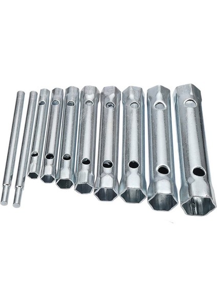 10PC Boru 10PC Boru Kutu Anahtarı Arka Somun Musluk Anahtarı Seti Monoblok 6-22MM Tork Barlı (Yurt Dışından)