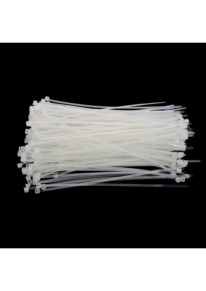 Nxfdsıoz Kablo Bağları Sarar / Fermuarlı Bağlar, Beyaz 400 Adet 150MMX3MM (Yurt Dışından) modelleri
