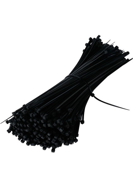 [ayak Izi] Kendinden Kilitlenen Plastik Naylon Kablo Bağı 100 Parça Siyah 5X300 Kablo Bağı Sabitleme Halkası 3X200 Endüstriyel Kablo Bağı Kablo Bağı Seti (Yurt Dışından) fiyatları