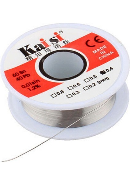 Telefon Tamiri Için 50G 0.3mm-0.6mm Teneke Rosin Kurşun Çekirdek Rulo Lehimleme Teli (Yurt Dışından) fırsatları