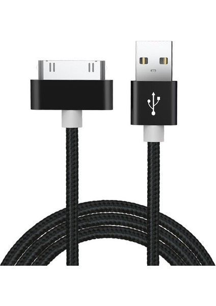 30 Pin USB Kablosu iPhone 4 S 4 3gs iPad 1 2 3 Ipod Nano Itouch Şarj Kablosu Hızlı Şarj Veri Senkronizasyon Adaptör Kablosu (Yurt Dışından)